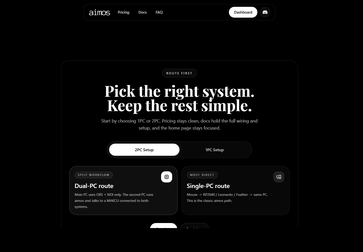 aimos.pro live site capture